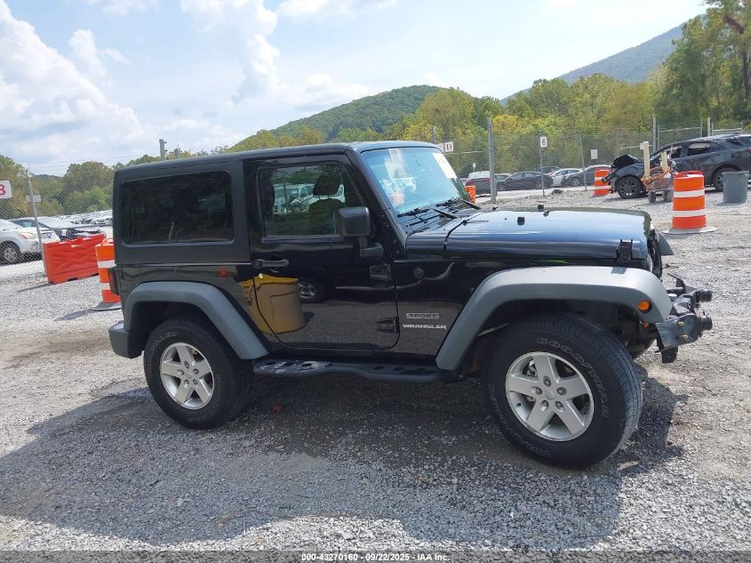 2015 Jeep Wrangler Sport VIN: 1C4AJWAG7FL628371 Lot: 43270160