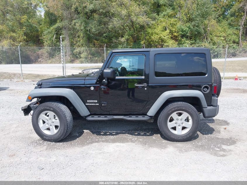 2015 Jeep Wrangler Sport VIN: 1C4AJWAG7FL628371 Lot: 43270160