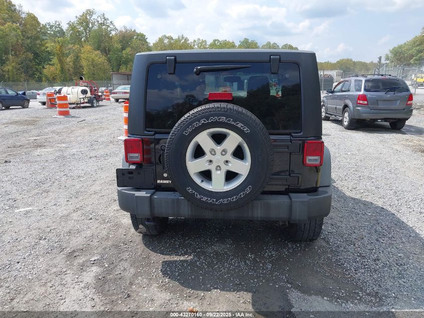 2015 Jeep Wrangler Sport VIN: 1C4AJWAG7FL628371 Lot: 43270160