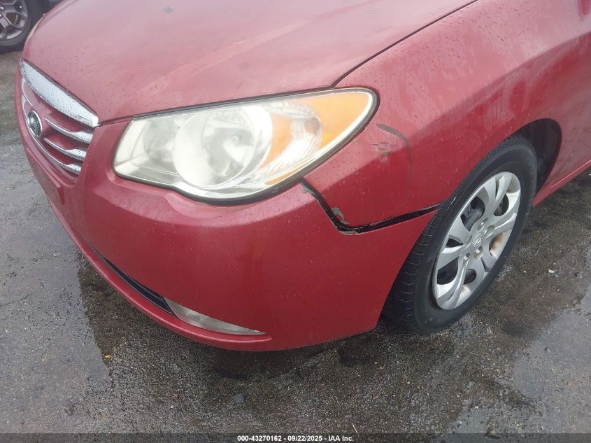 2010 Hyundai Elantra Gls VIN: KMHDU4AD6AU141031 Lot: 43270162