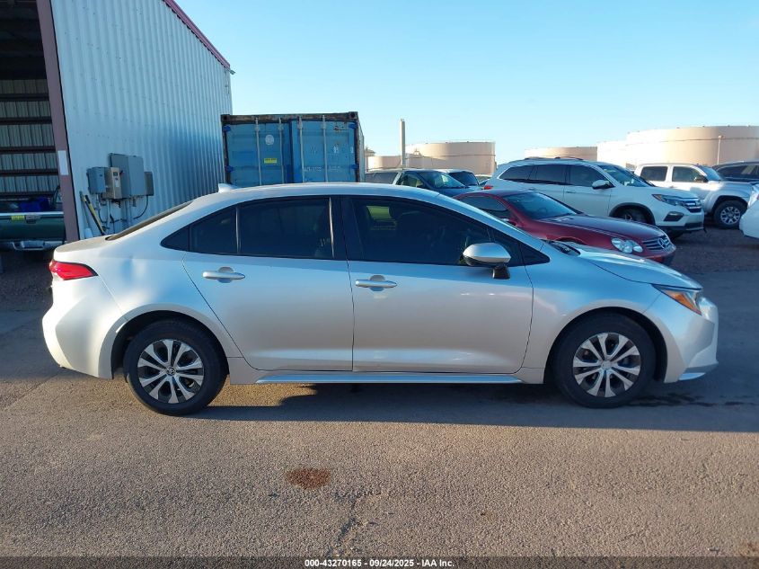 2022 Toyota Corolla Hybrid Le VIN: JTDEAMDE6N3004060 Lot: 43270165