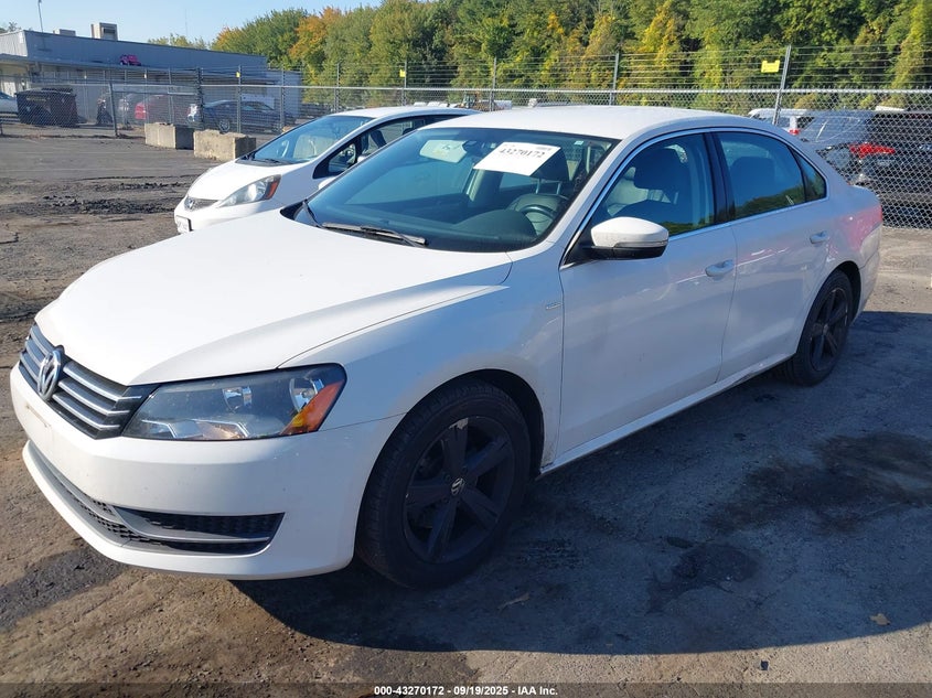 2014 VOLKSWAGEN PASSAT 1.8T WOLFSBURG EDITION - 1VWAT7A31EC039048