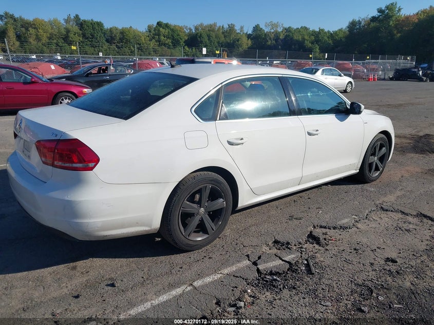 2014 VOLKSWAGEN PASSAT 1.8T WOLFSBURG EDITION - 1VWAT7A31EC039048