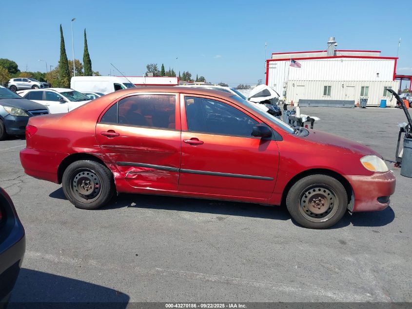2008 Toyota Corolla Ce VIN: 1NXBR32EX8Z980362 Lot: 43270186