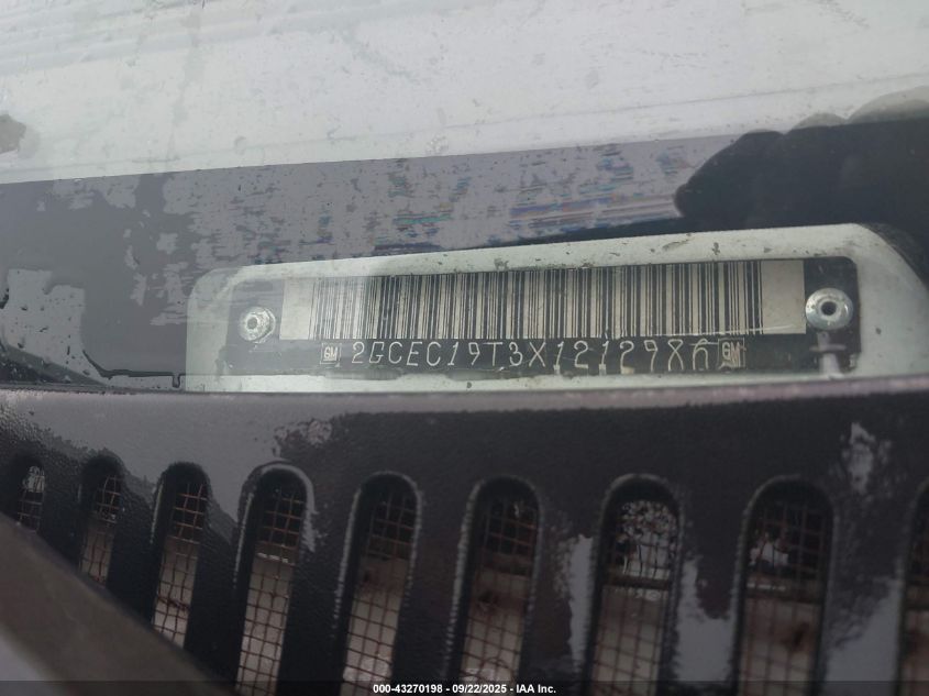 1999 Chevrolet Silverado 1500 Ls VIN: 2GCEC19T3X1212986 Lot: 43270198