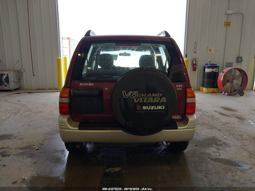 2000 Suzuki Grand Vitara Jlx/Jlx+/Limited VIN: JS3TD62V3Y4131992 Lot: 43270225