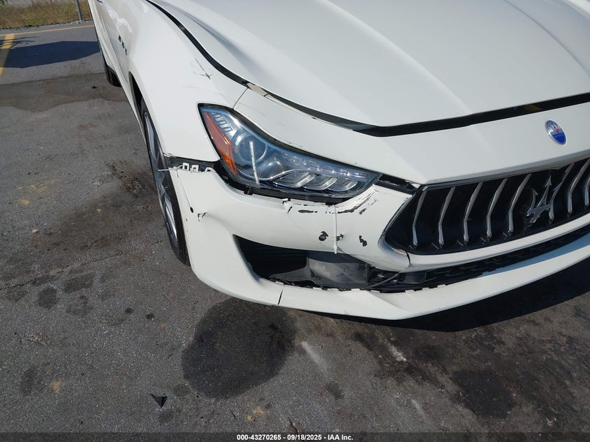 2018 MASERATI GHIBLI ZAM57XSA2J1286375
