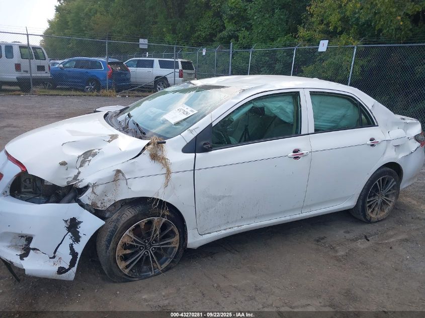2010 Toyota Corolla Le VIN: JTDBU4EE8AJ075968 Lot: 43270281