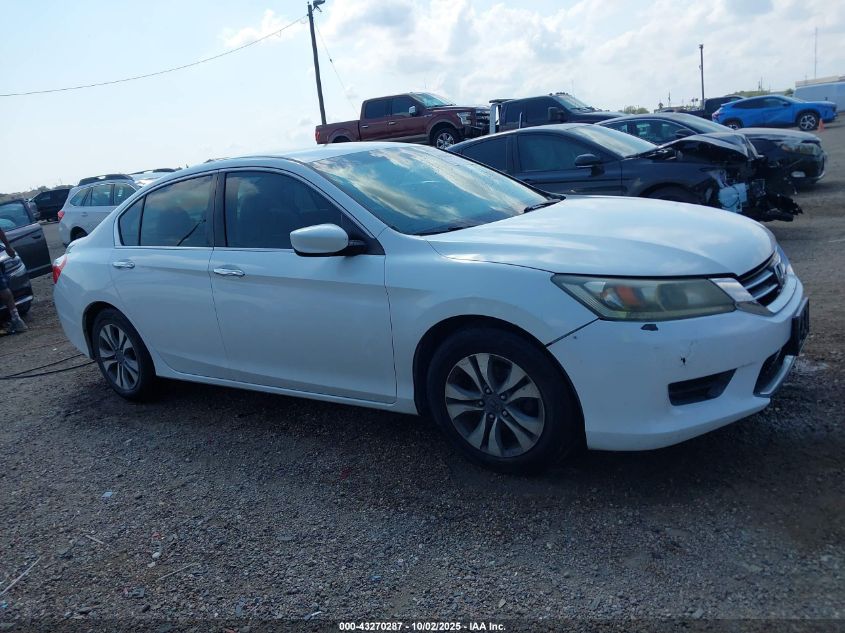 2013 Honda Accord Lx VIN: 1HGCR2F3XDA181268 Lot: 43270287