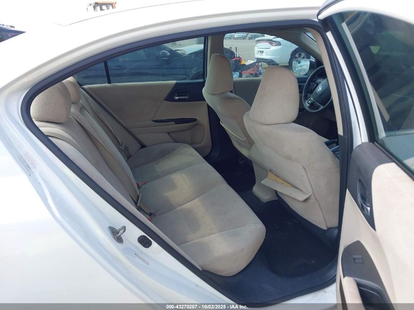 2013 Honda Accord Lx VIN: 1HGCR2F3XDA181268 Lot: 43270287