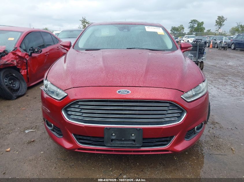 2013 Ford Fusion Titanium VIN: 3FA6P0K90DR309352 Lot: 43270329