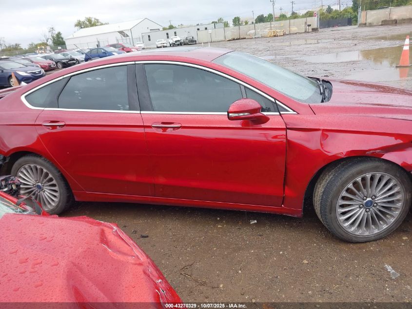 2013 Ford Fusion Titanium VIN: 3FA6P0K90DR309352 Lot: 43270329