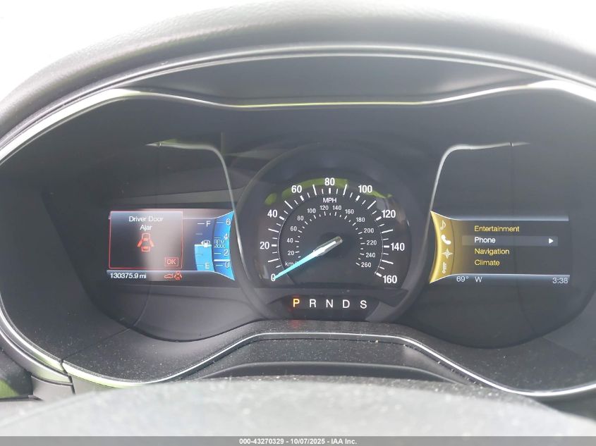 2013 Ford Fusion Titanium VIN: 3FA6P0K90DR309352 Lot: 43270329