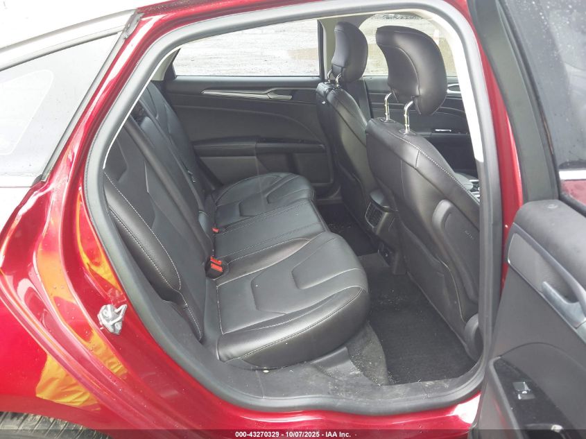 2013 Ford Fusion Titanium VIN: 3FA6P0K90DR309352 Lot: 43270329