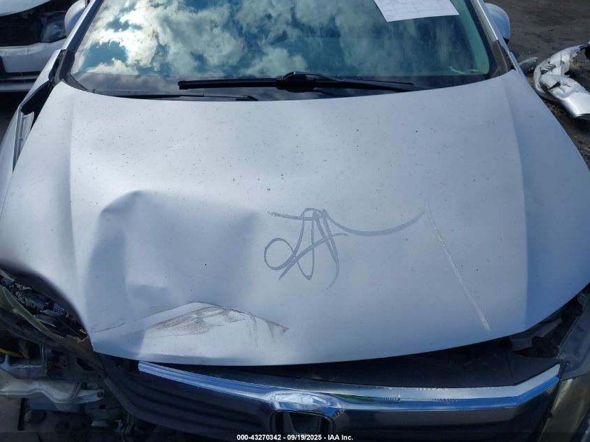 2012 Honda Civic Lx VIN: 19XFB2F54CE354070 Lot: 43270342