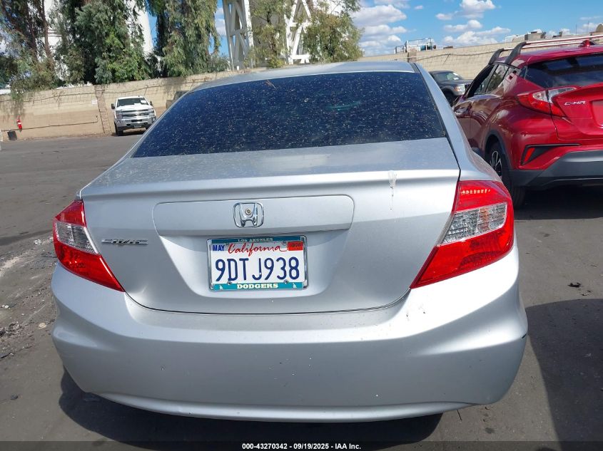 2012 Honda Civic Lx VIN: 19XFB2F54CE354070 Lot: 43270342