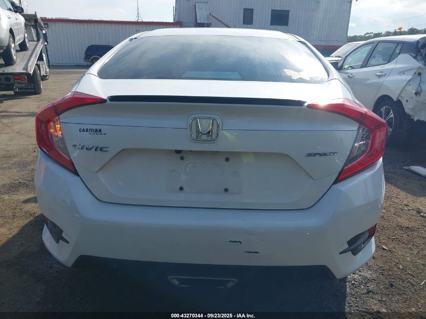 2020 Honda Civic Sport VIN: 2HGFC2F80LH535213 Lot: 43270344