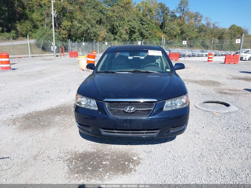 2008 Hyundai Sonata Gls V6 VIN: 5NPET46F38H390767 Lot: 43270355