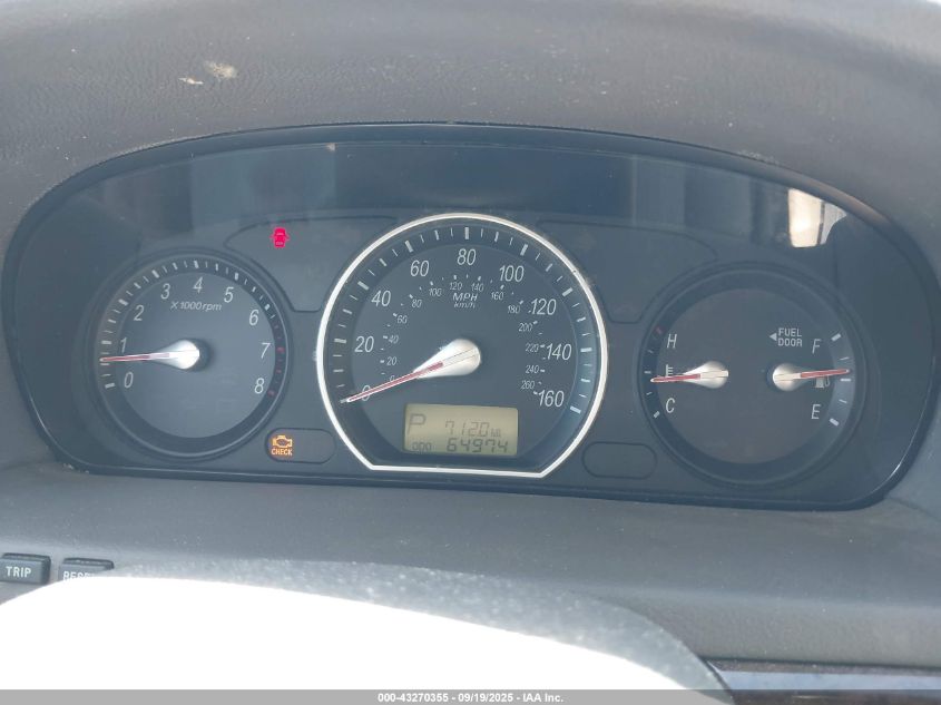 2008 Hyundai Sonata Gls V6 VIN: 5NPET46F38H390767 Lot: 43270355