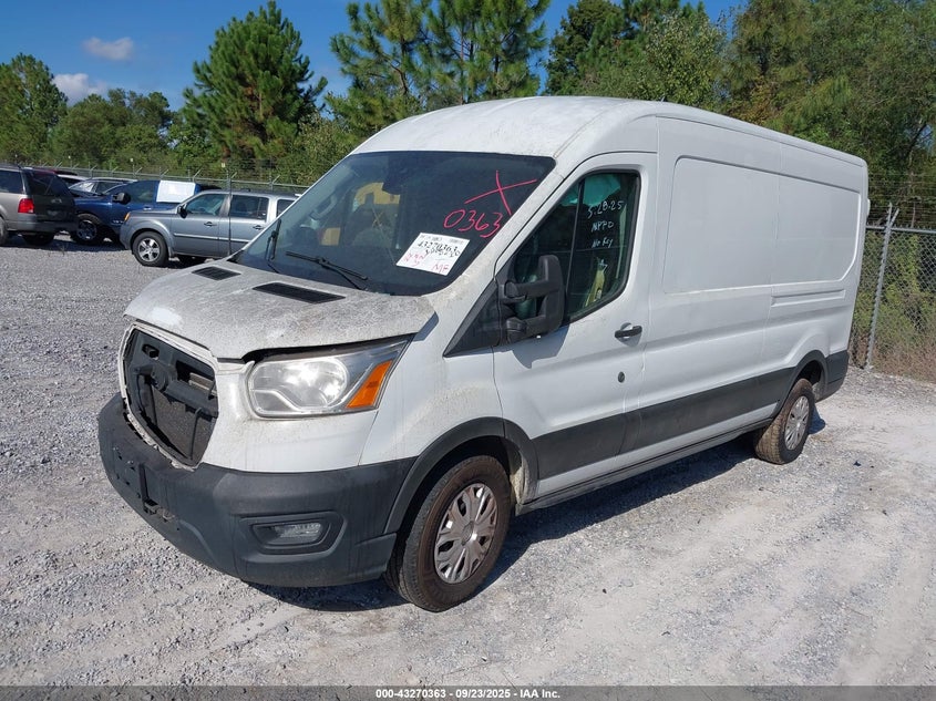 1FTBW9C80NKA31953 2022 FORD TRANSIT photo no. 2