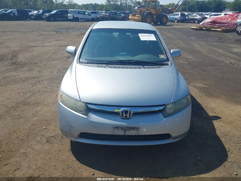 2008 Honda Civic Lx VIN: 2HGFA16508H322565 Lot: 43270367