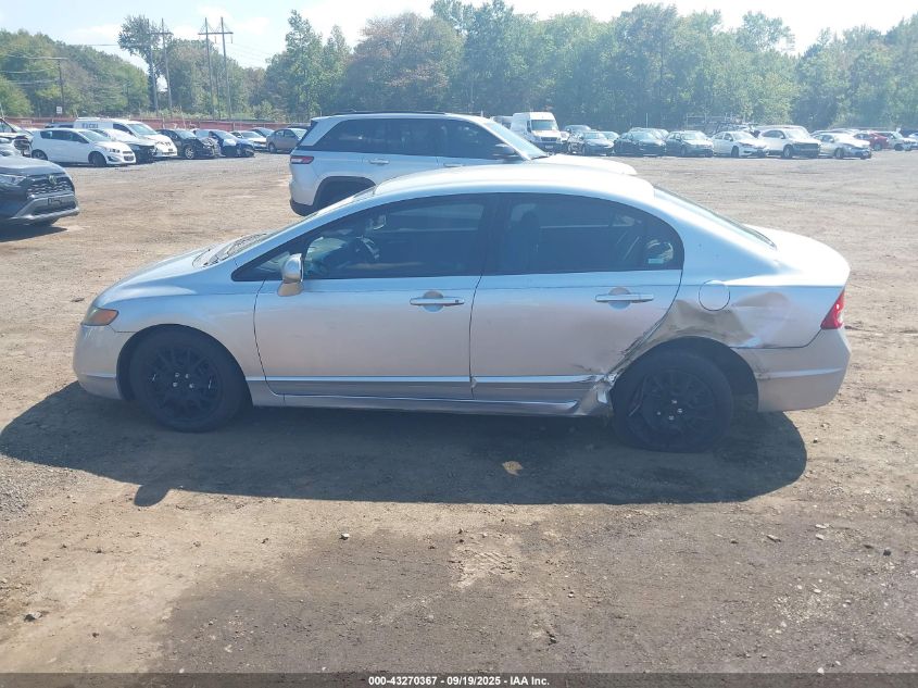 2008 Honda Civic Lx VIN: 2HGFA16508H322565 Lot: 43270367