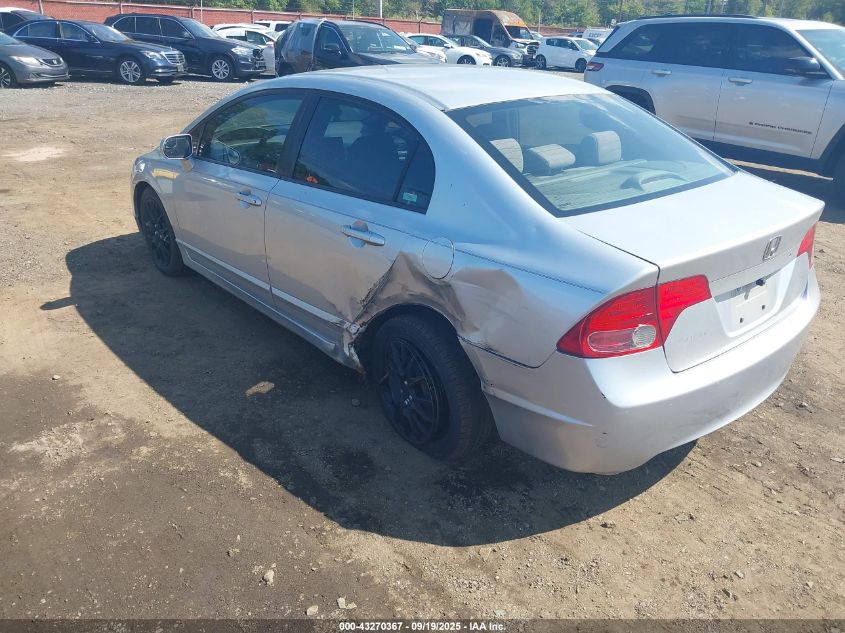 2008 Honda Civic Lx VIN: 2HGFA16508H322565 Lot: 43270367