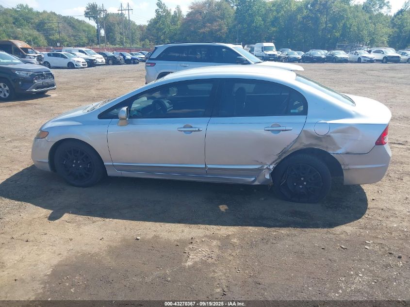 2008 Honda Civic Lx VIN: 2HGFA16508H322565 Lot: 43270367