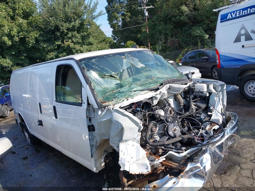 2018 CHEVROLET EXPRESS 3500 WORK VAN - 1GCZGHFG1J1237758