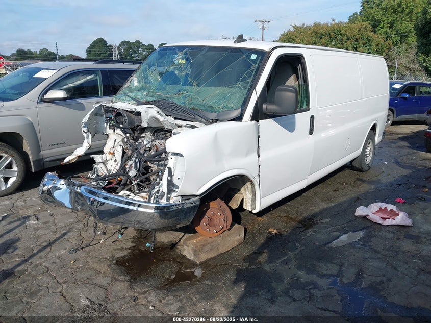 2018 CHEVROLET EXPRESS 3500 WORK VAN - 1GCZGHFG1J1237758