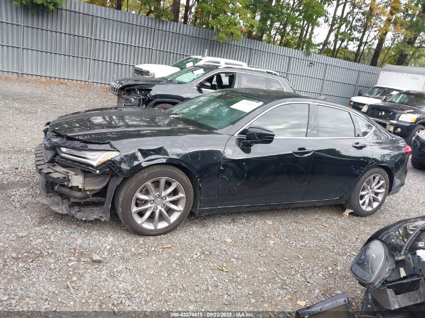 2021 Acura Tlx Standard VIN: 19UUB5F32MA005986 Lot: 43270415