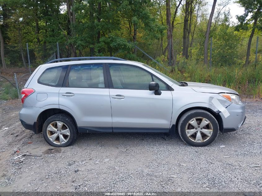 2015 Subaru Forester 2.5I VIN: JF2SJABC1FH446673 Lot: 43270445