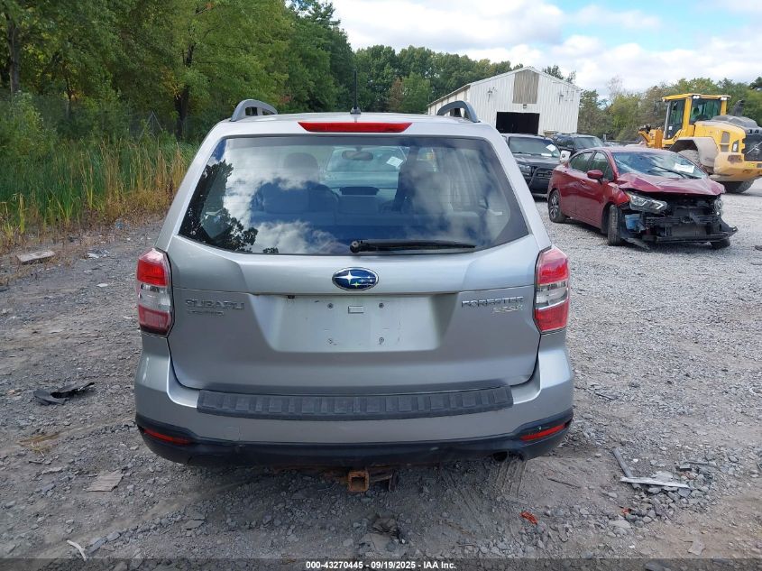 2015 Subaru Forester 2.5I VIN: JF2SJABC1FH446673 Lot: 43270445
