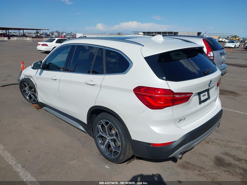 Vin: wbxhu7c31j5l06184, lot: 43765060, bmw x1 sdrive28i 20183