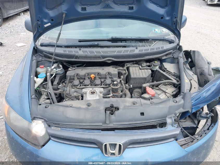 2008 Honda Civic Lx VIN: 2HGFG12678H521223 Lot: 43270487