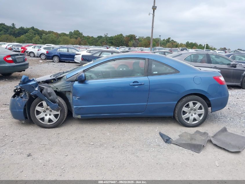 2008 Honda Civic Lx VIN: 2HGFG12678H521223 Lot: 43270487