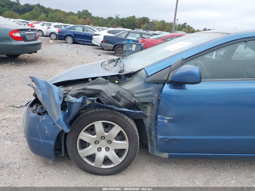 2008 Honda Civic Lx VIN: 2HGFG12678H521223 Lot: 43270487