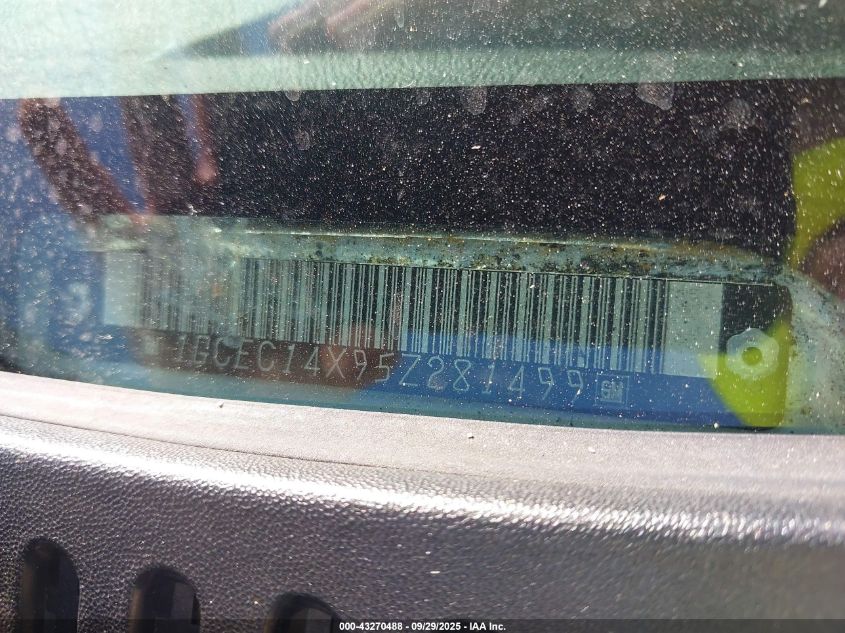 2005 Chevrolet Silverado 1500 VIN: 1GCEC14X95Z281499 Lot: 43270488