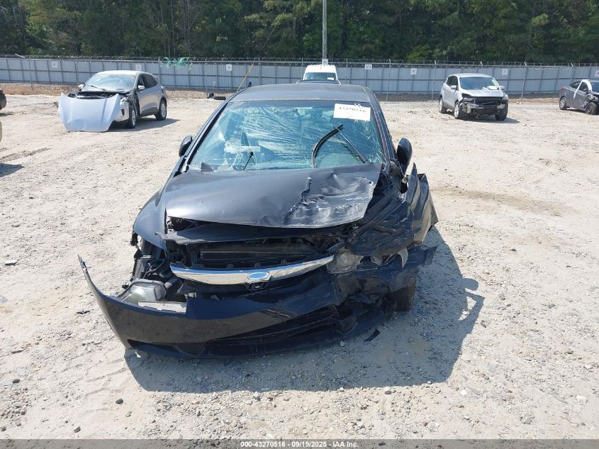 2009 Honda Civic Lx VIN: 2HGFA16599H362709 Lot: 43270516