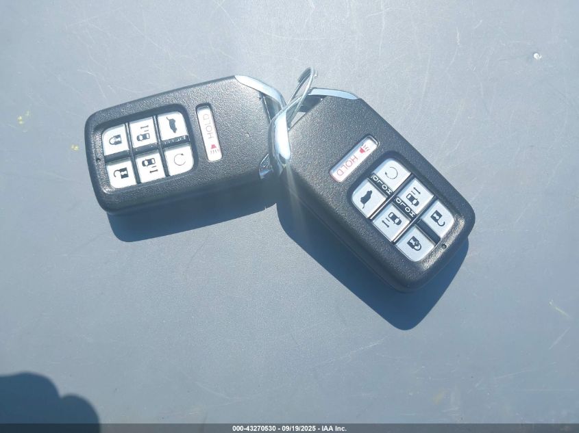 2019 Honda Odyssey Ex-L VIN: 5FNRL6H71KB093246 Lot: 43270530