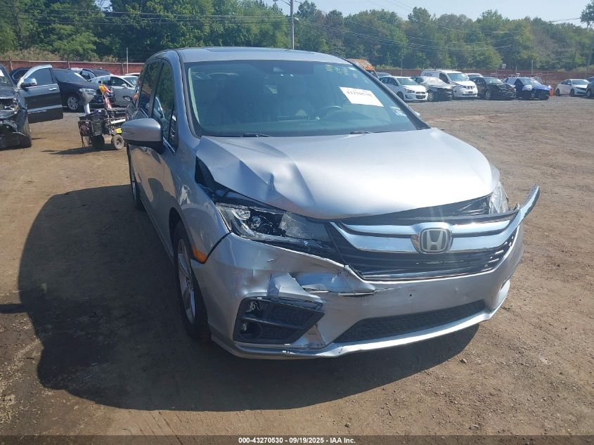 2019 Honda Odyssey Ex-L VIN: 5FNRL6H71KB093246 Lot: 43270530