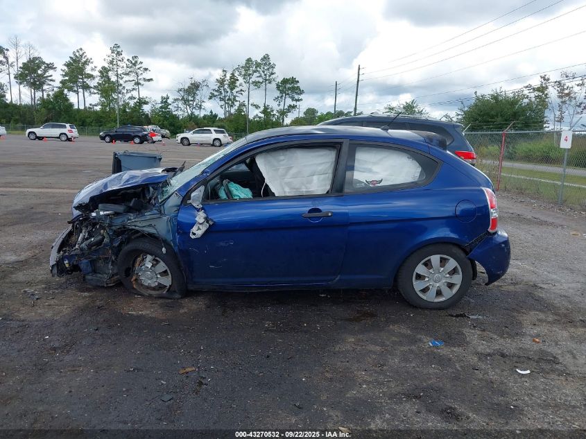 2007 Hyundai Accent Gs VIN: KMHCM36C57U001518 Lot: 43270532