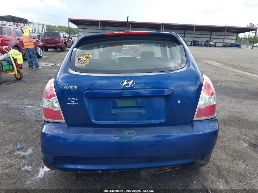 2007 Hyundai Accent Gs VIN: KMHCM36C57U001518 Lot: 43270532