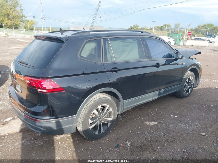VIN 3VV1B7AX3NM020753 2022 VOLKSWAGEN TIGUAN 2.0T S