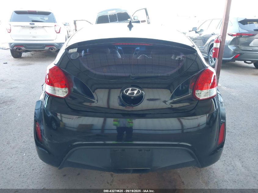 2013 Hyundai Veloster VIN: KMHTC6AD5DU142833 Lot: 43270620