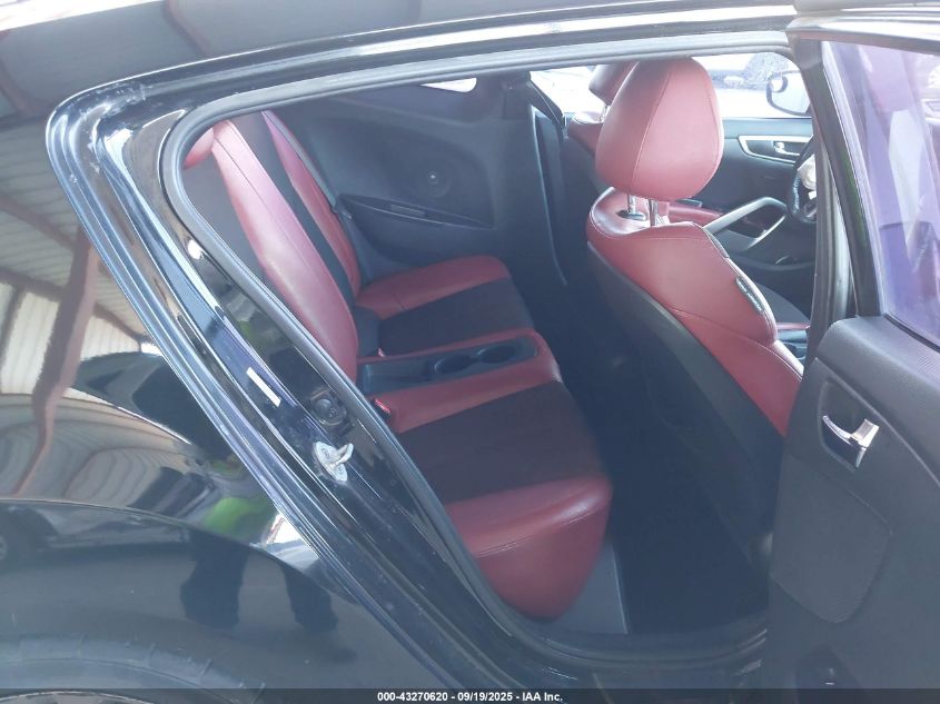 2013 Hyundai Veloster VIN: KMHTC6AD5DU142833 Lot: 43270620
