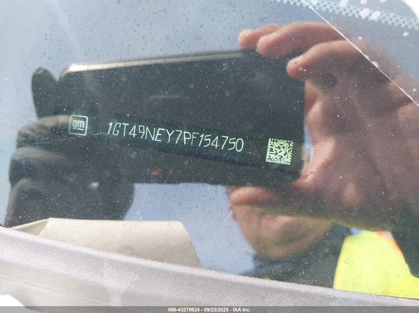 2023 GMC Sierra 2500Hd 4Wd Standard Bed Slt VIN: 1GT49NEY7PF154750 Lot: 43270624