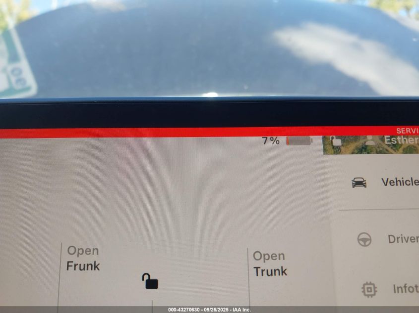 2024 Tesla Model Y Long Range Dual Motor All-Wheel Drive VIN: 7SAYGDEE5RA249757 Lot: 43270630