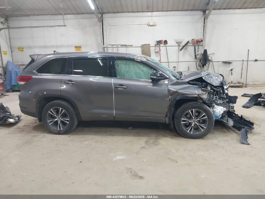 2018 Toyota Highlander Le Plus VIN: 5TDBZRFH1JS870497 Lot: 43270633