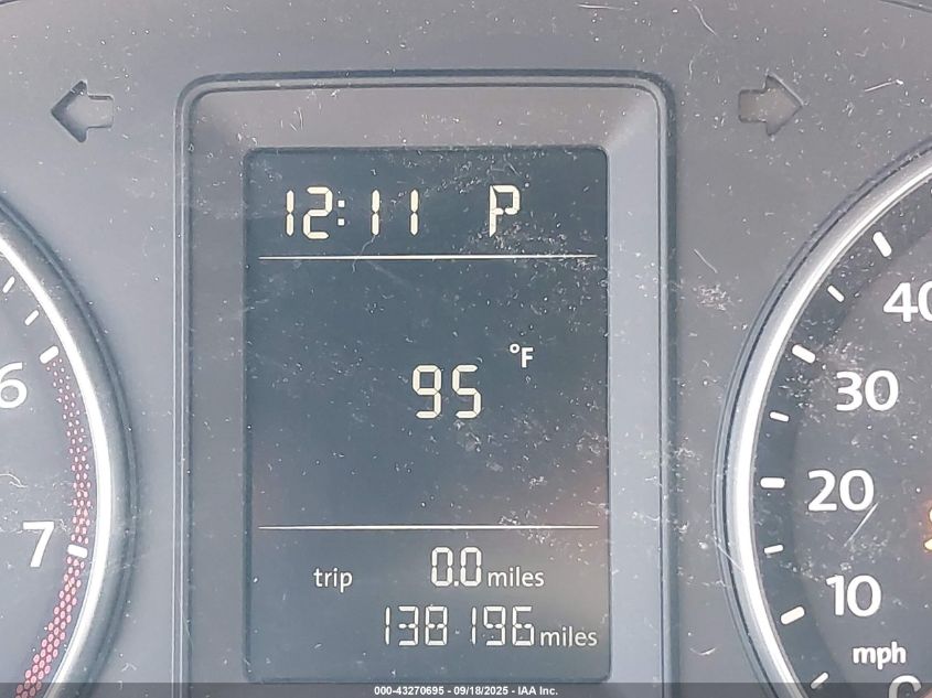 2010 Volkswagen Jetta Limited Edition VIN: 3VWRZ7AJ4AM138455 Lot: 43270695